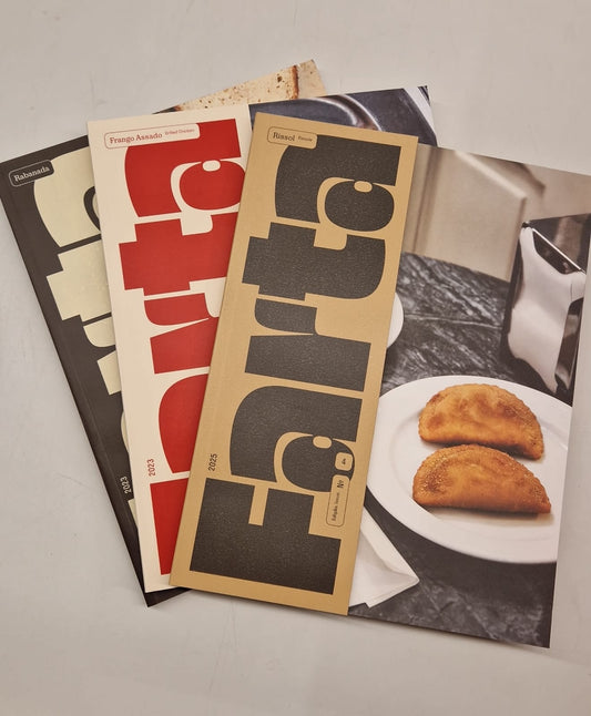 Conjunto das edições 2, 3 e 4 da revista FARTA