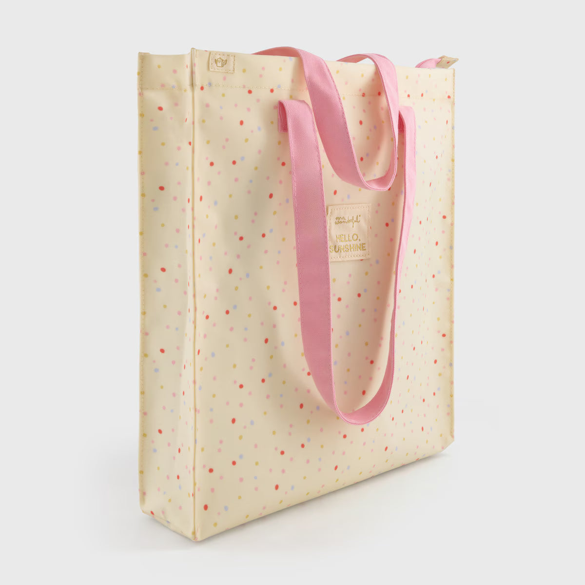 Mr. Wonderful | Saco tote bolinhas multicoloridas | Hello, sunshine!