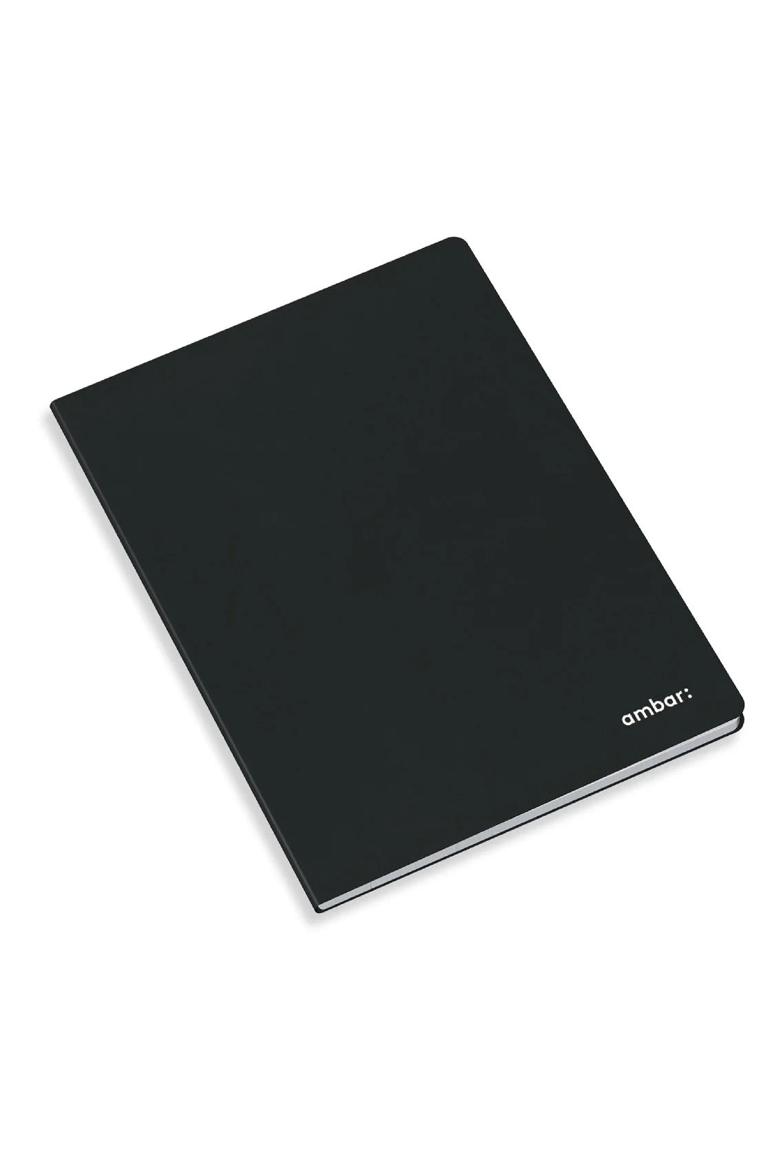 Caderno capa preta A4 pautado