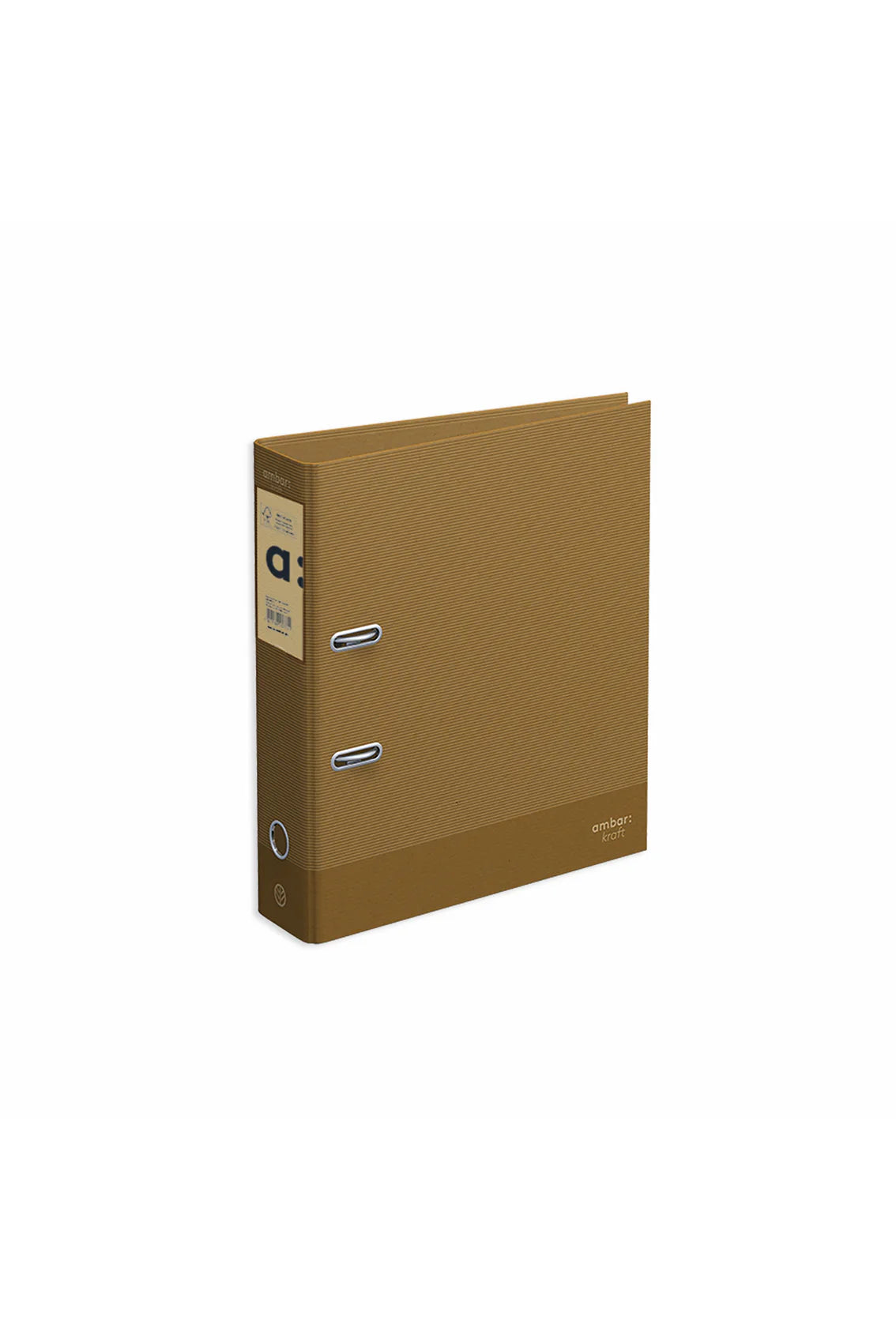 Capa de arquivo lombada larga kraft