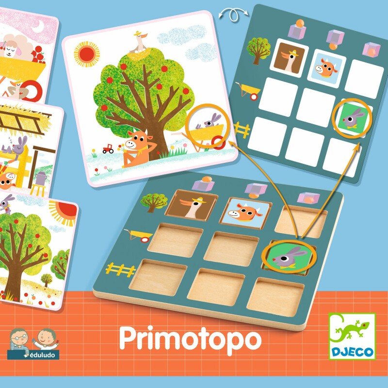 Djeco | Primotopo | Aprender orientação no espaço