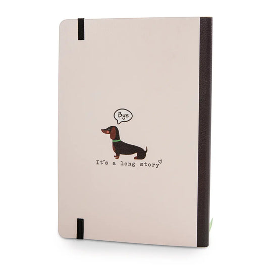 Bloco pautado Cão Basset