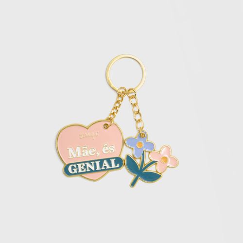 💖 Mr. Wonderful | Postal com Porta-Chaves Mãe, és Genial