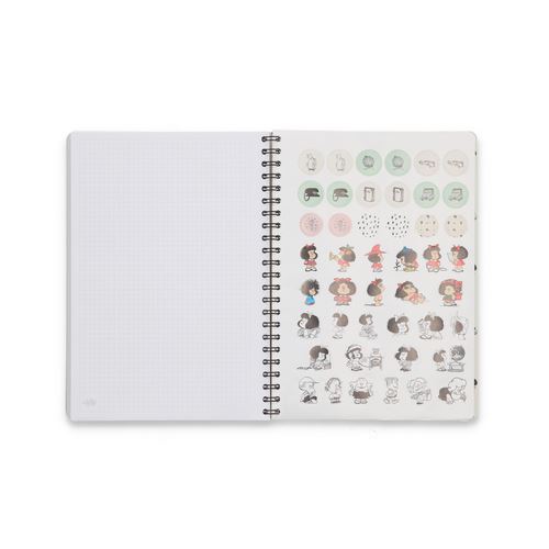 Mr. Wonderful | Caderno Pautado Espiral Mafalda