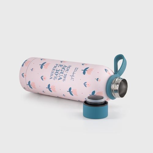 💖 Mr. Wonderful | Garrafa Térmica para a Mãe Mais Bonita: Sou 70% Água e 30% Pressa