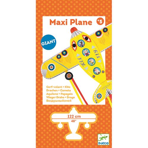 Maxi plane - Papagaio c/ avião 122cm