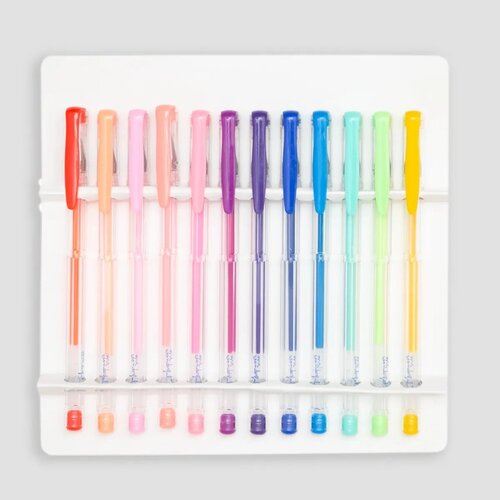 Set of 12 coloured pens- amazing things are coming