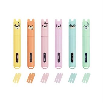 Legami | Marcadores Legami Teddy's Style Mini | 6 un