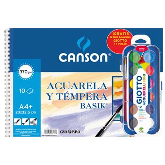 CANSON -Bloco aguarela A4