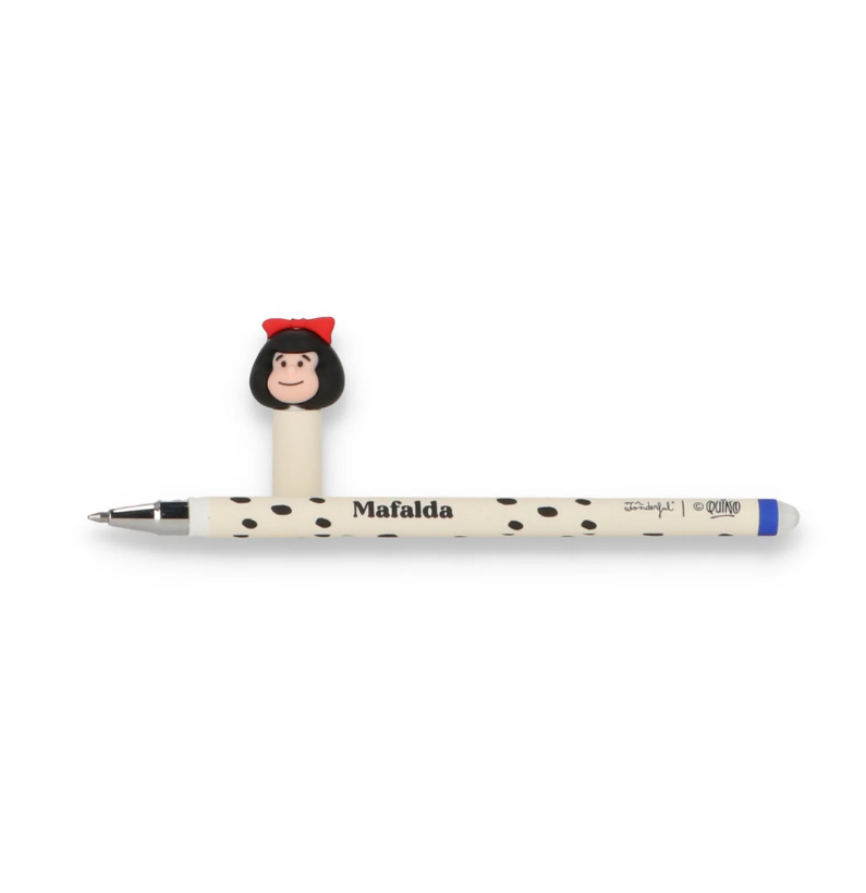 Mr. Wonderful | Caneta apagável Mafalda | Branco