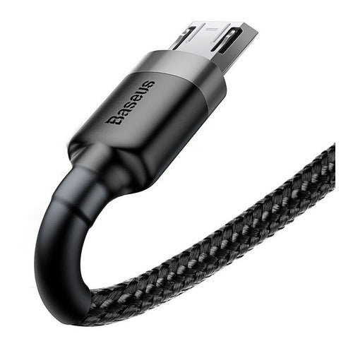 Baseus | Cafule Cable USB-A a MicroUSB 0,5m | Negro