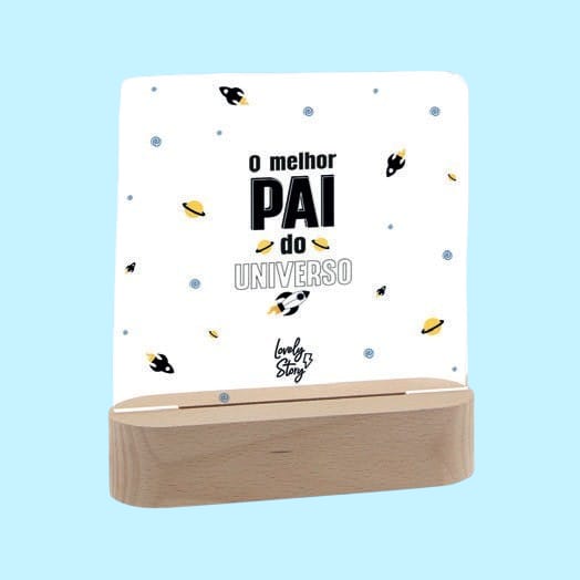 O melhor pai do universo - Lâmpada com marcador