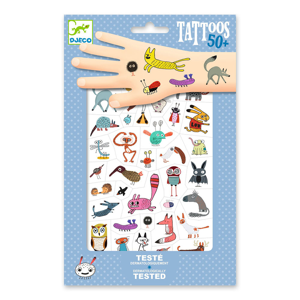 Djeco | Tatuagens Pequenas Criaturas