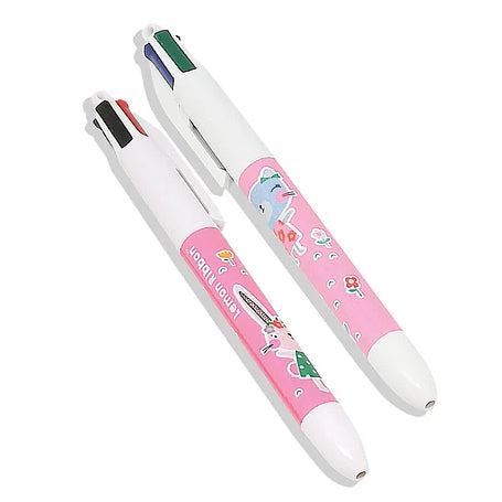 BIC | Bolígrafo multicolor | Conejo y gato