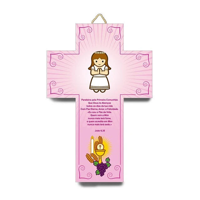 nici | Cruz 3D Primera Comunión | chica