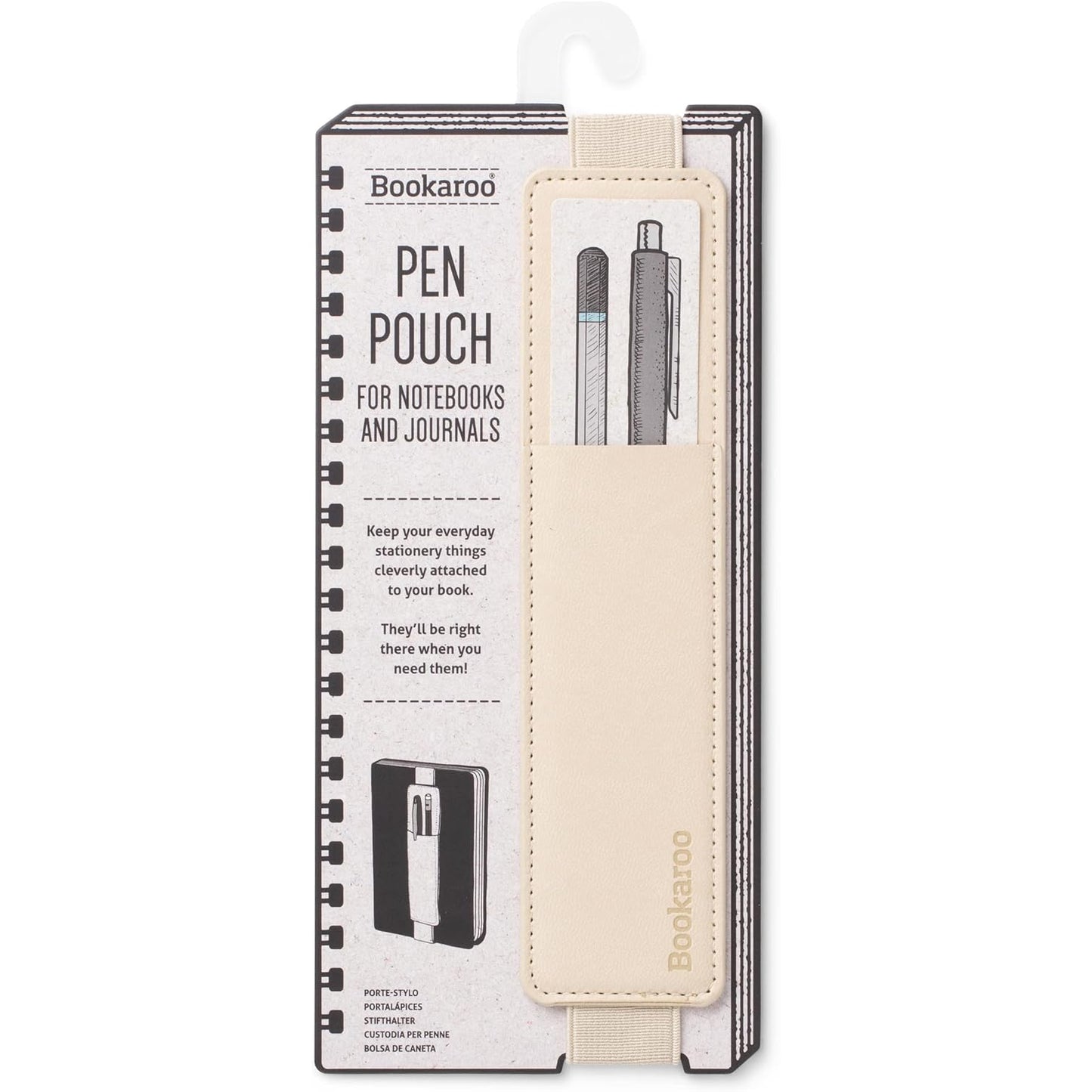 Bookaroo | Estojo Caneta | Creme