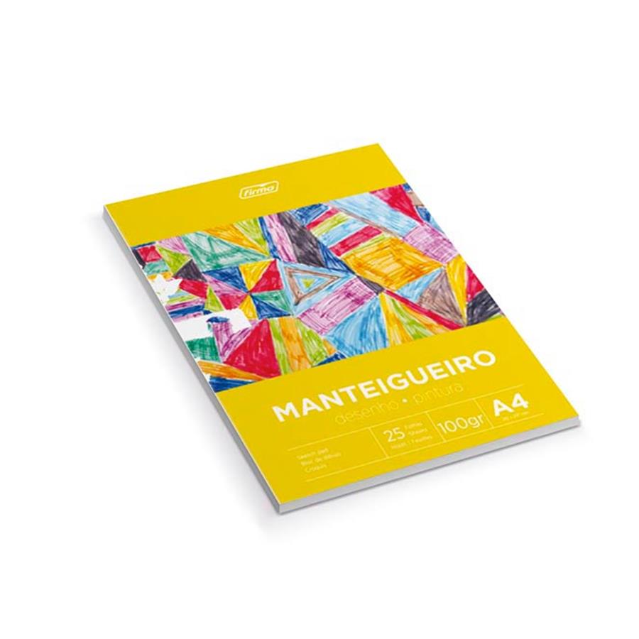 Papel mantequilla en bloque A4