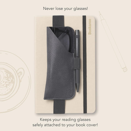 Bookaroo Glasses Case - CREAM