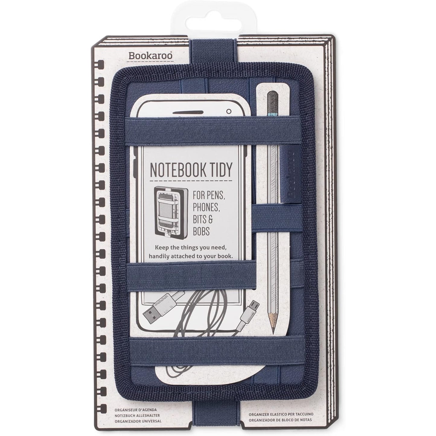 Bookaroo Notebook tidy NAVY