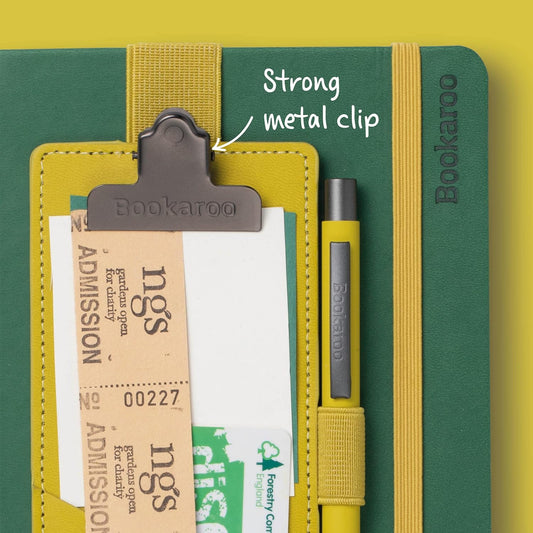 Bookaroo Notebook Clipboard YELLOW