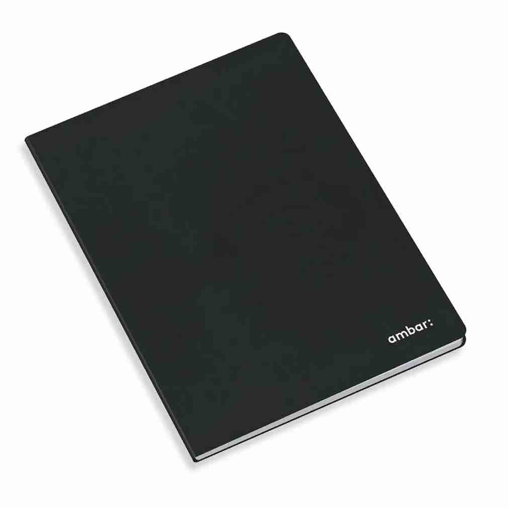 Ámbar | Cuaderno liso grapado | A4