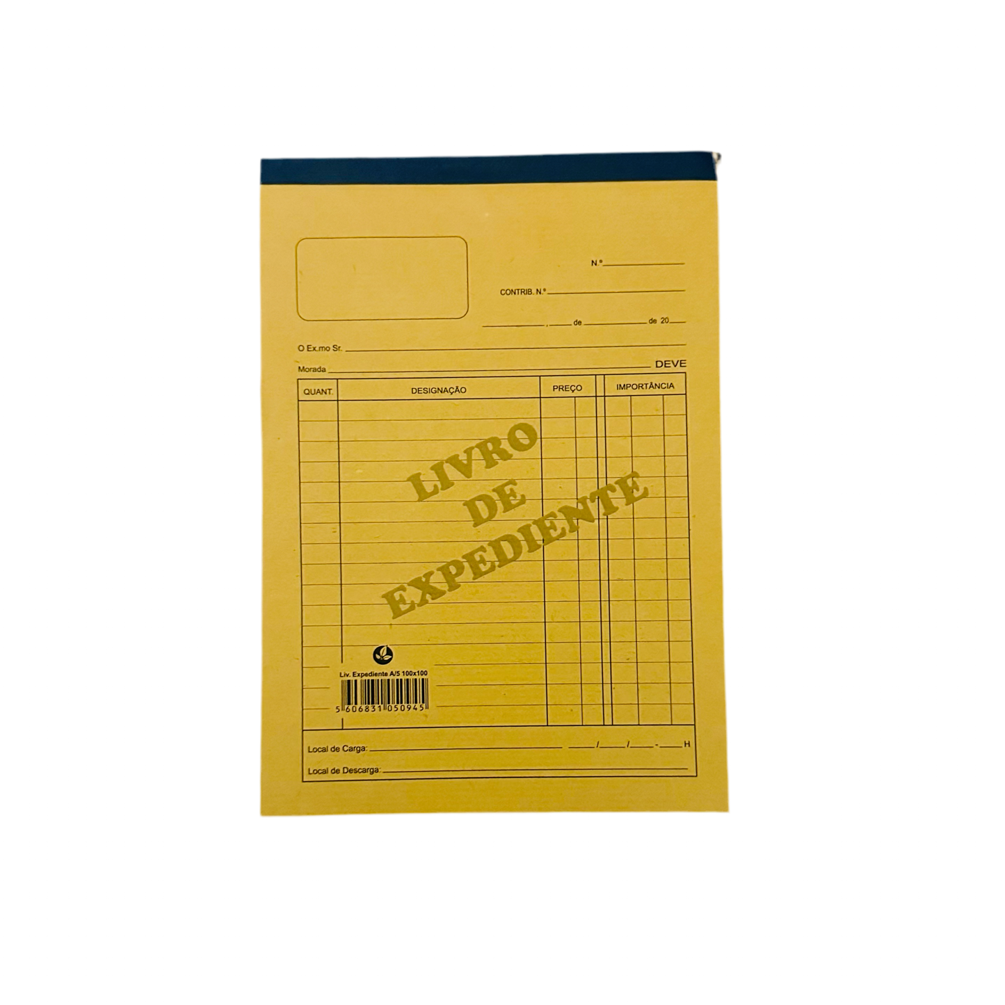 Livro de expediente A5