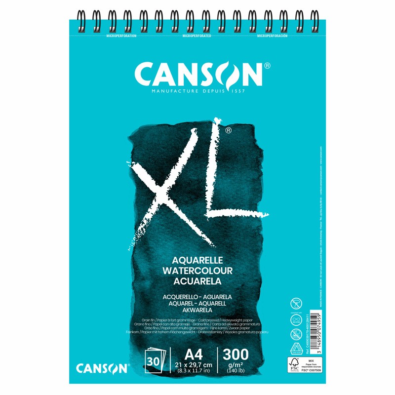 Canson XL Aquarelle A4