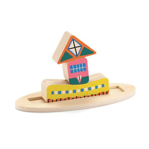 Ze Stakaboom - jogo de equilibrar peças de madeira