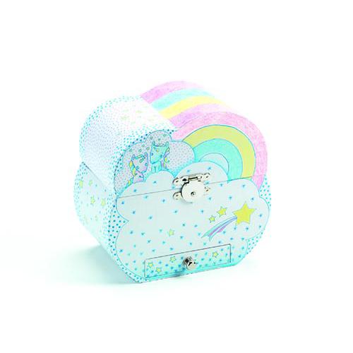 Caja de música de unicornio