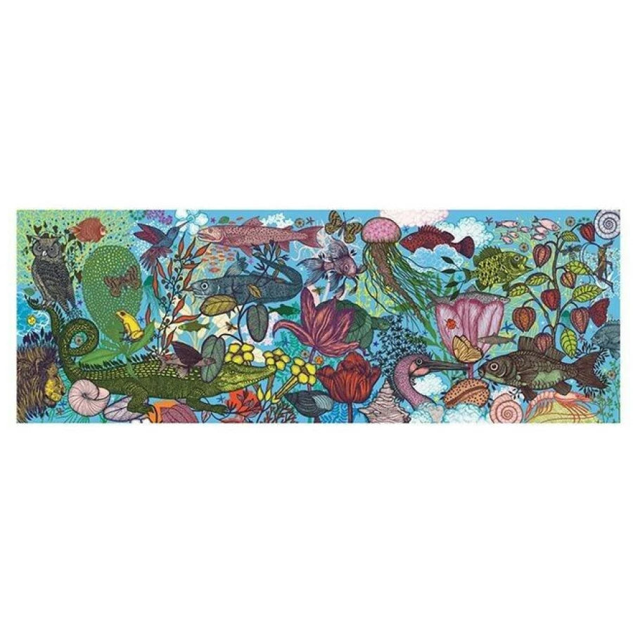 Djeco | Puzzle Gallery Terra e Mar | 1000 Peças