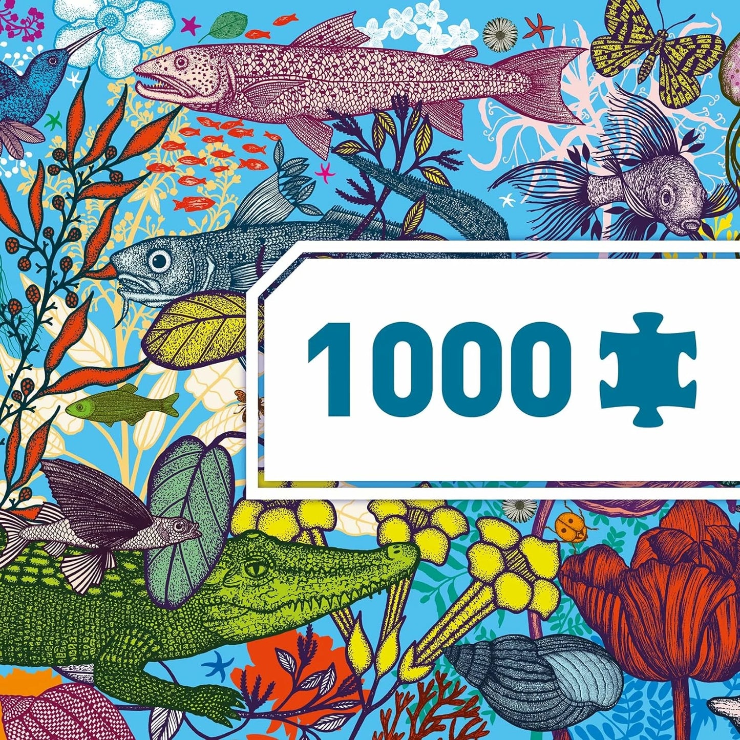 Djeco | Puzzle Gallery Terra e Mar | 1000 Peças
