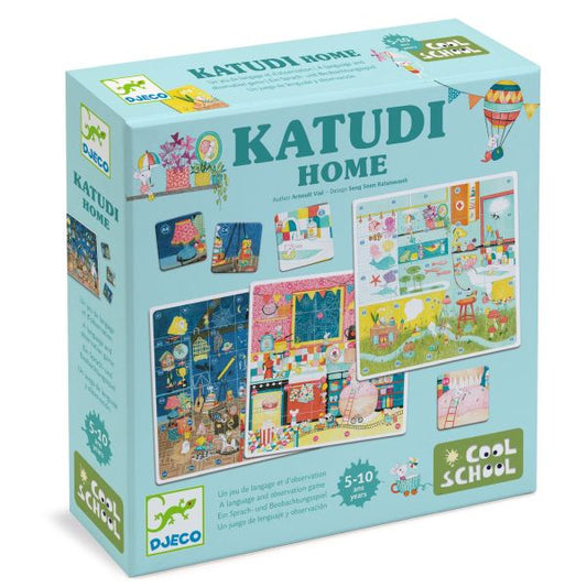 Katudi Home - Jogo de vocabulário e observação
