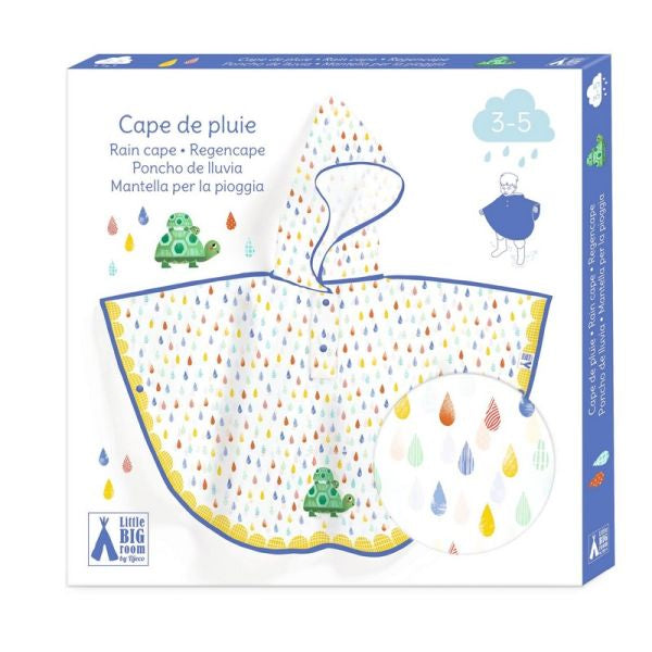 Djeco | Impermeable de tortuga | 3-5 años
