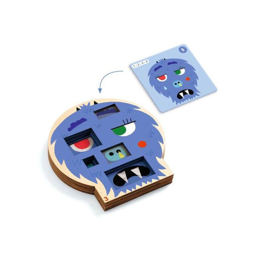 Crazy faces - jogo de lógica e memória