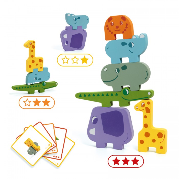 Djeco | Ze Totanimo | Juego de equilibrio de animales
