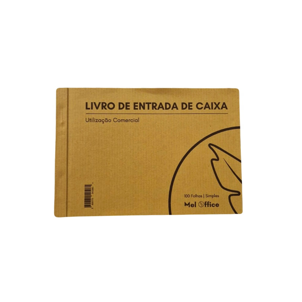 Livro de entradas de caixa