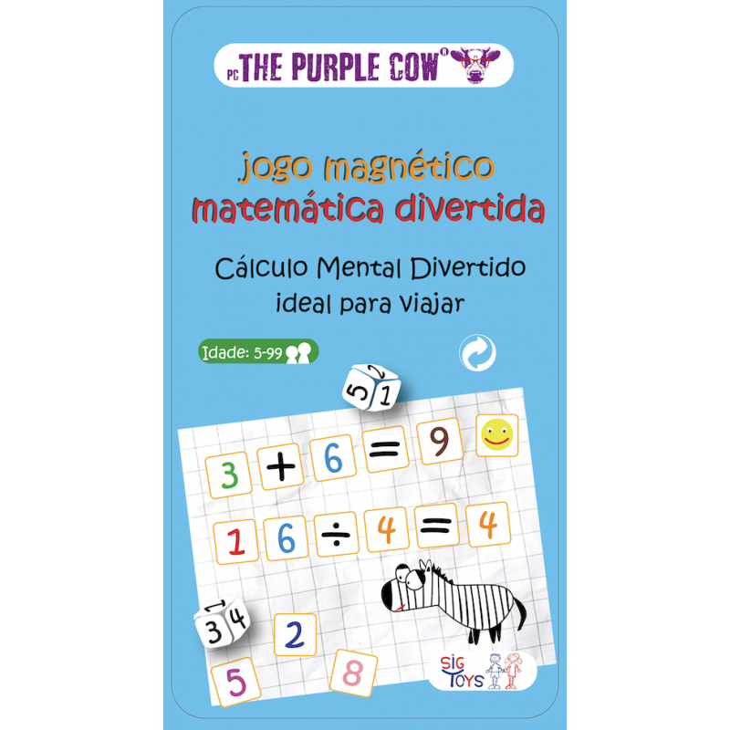 Jogo magnético Matemática divertida