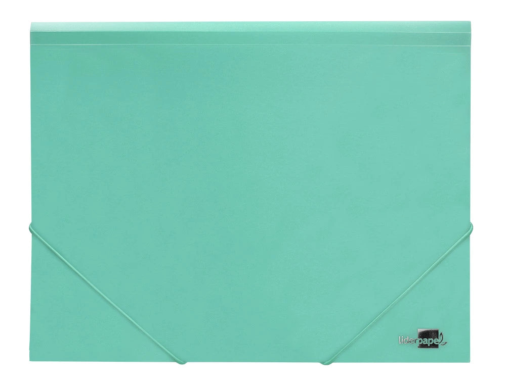 Carpeta Elástica A4 Polipropileno Opaco | Verde manzana