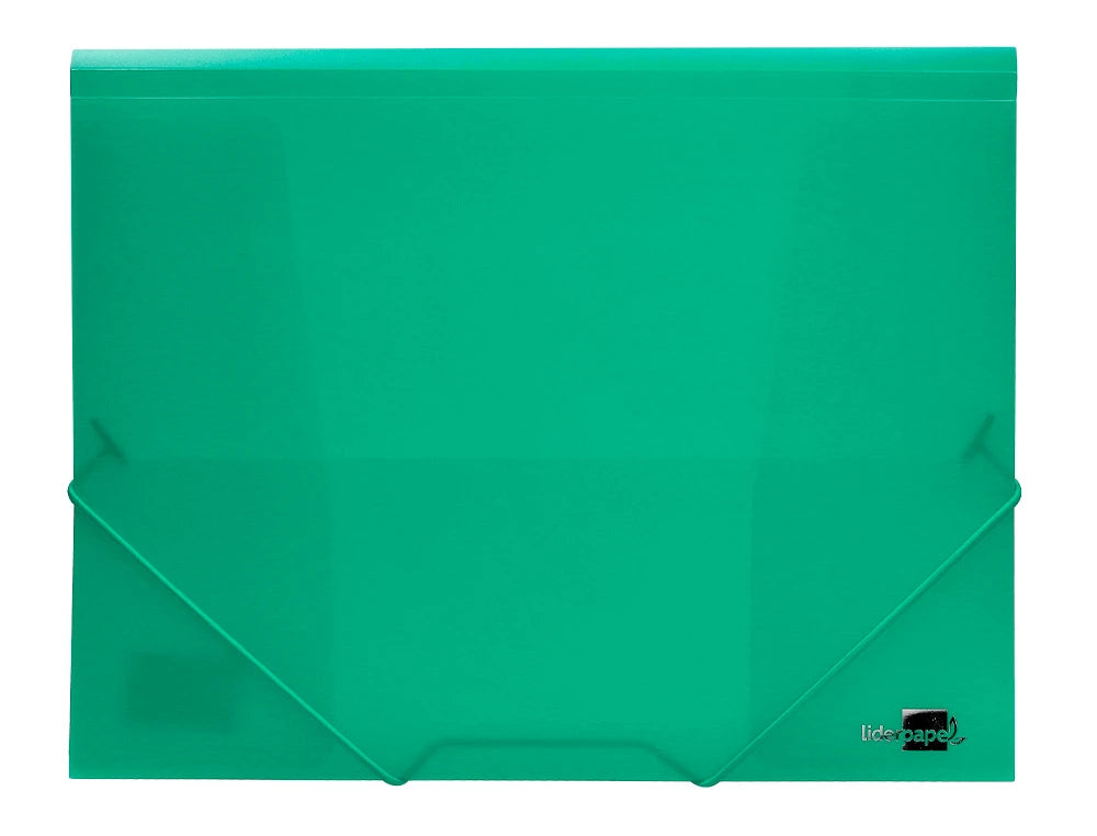 Carpeta Elástica A4 Polipropileno Opaco | Verde