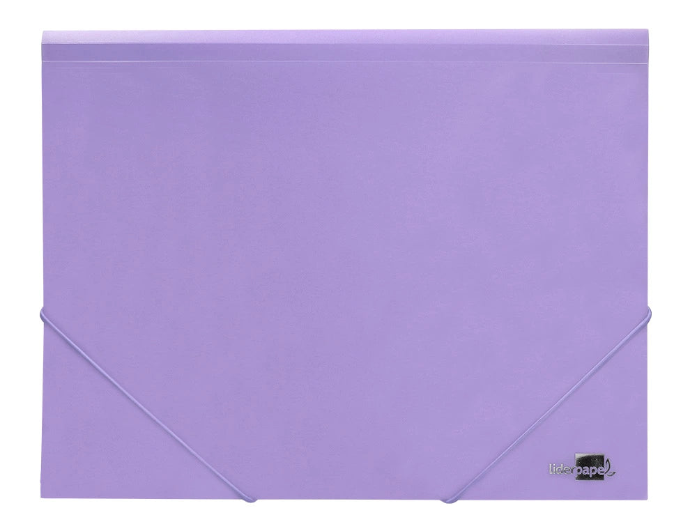 Carpeta Elástica A4 Polipropileno Opaco | Lila