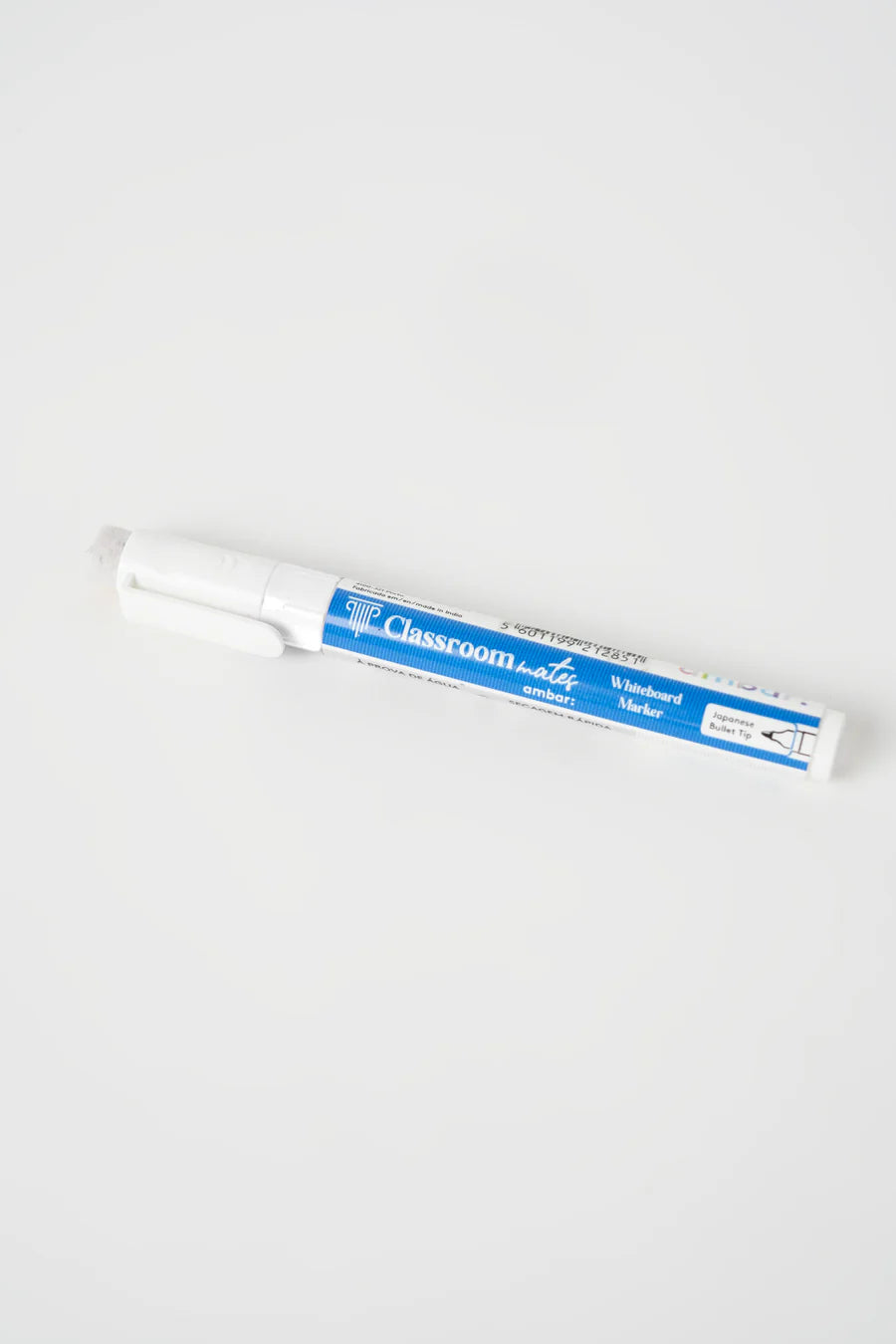 Ámbar | ClassroomMates Cuaderno de espiral, pizarra blanca de tapa dura | Azul