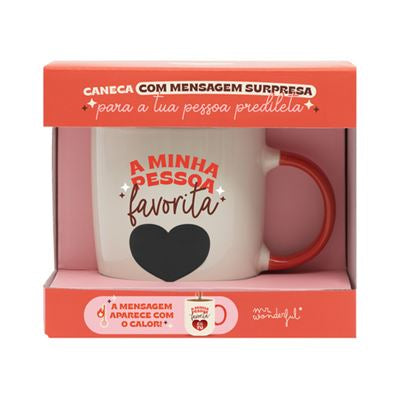 Taza con mensaje sorpresa