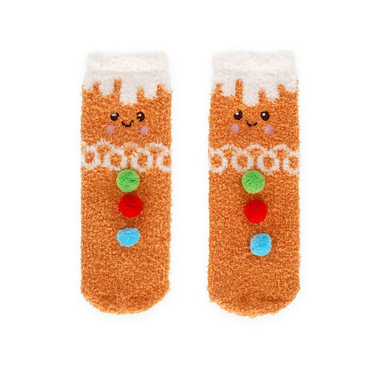 Meias NATAL - Bolacha Gengibre - Adulto tam:35-42