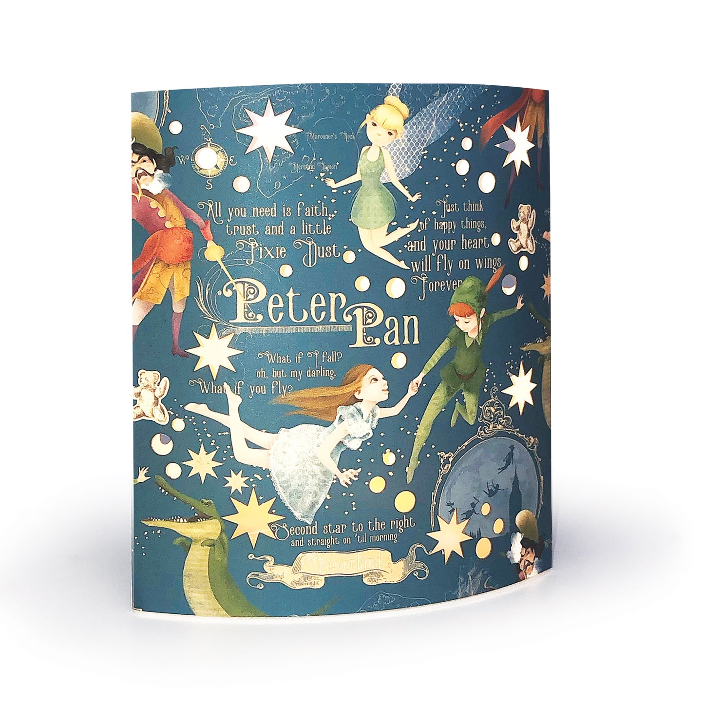 Peter Pan - candeeiro de sonho com lâmpada led