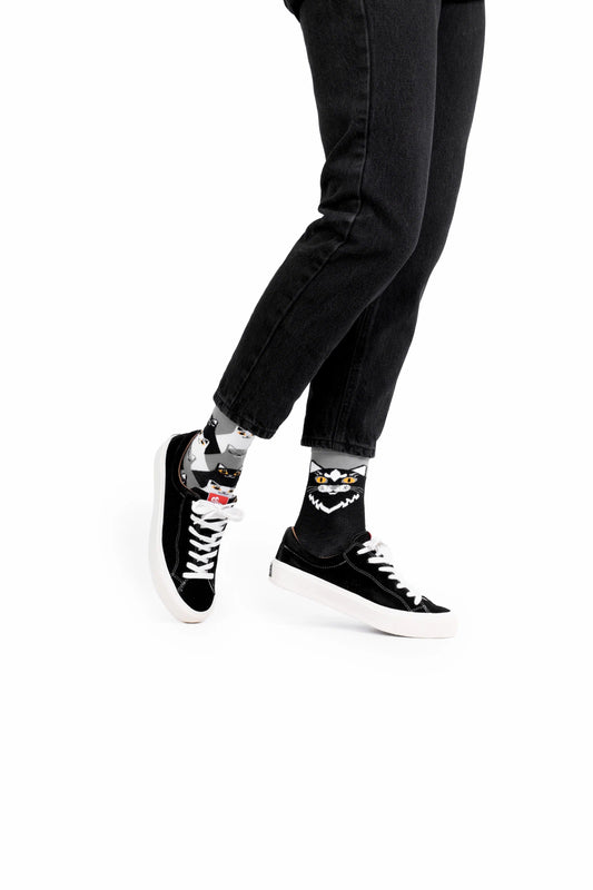 Meias MMornigs - Black Cat