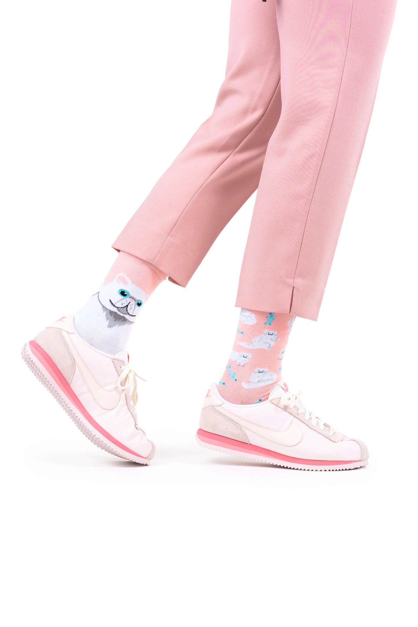 Meias MMornigs - White cat