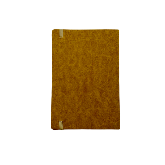 Papiro | Cuaderno rayado A5 | Dorado