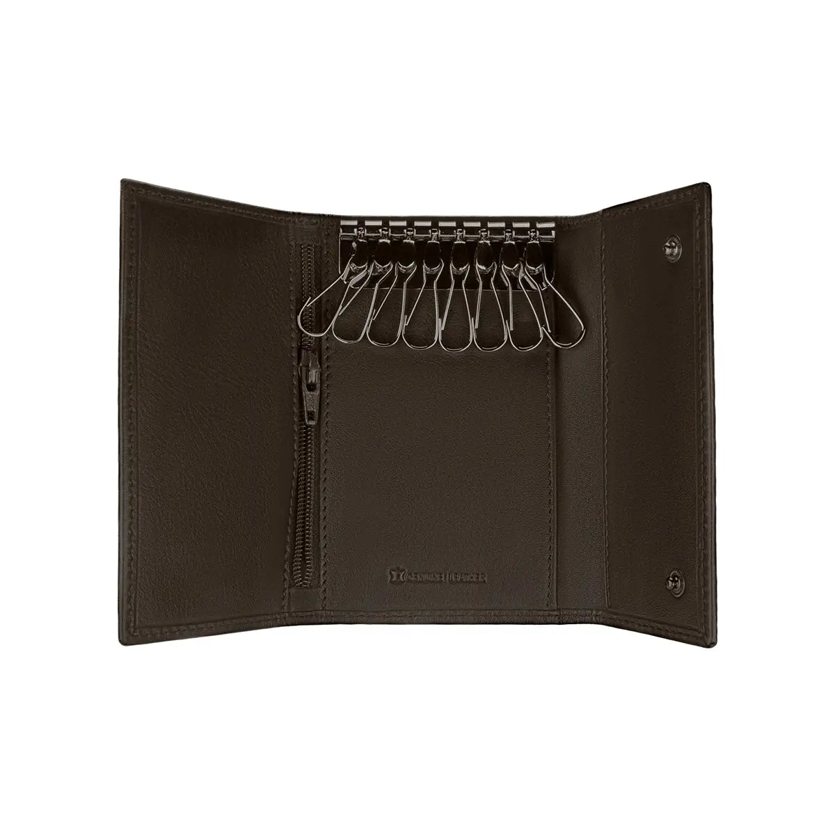 Porta-chave castanho