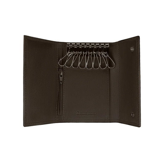 Porta-chave castanho