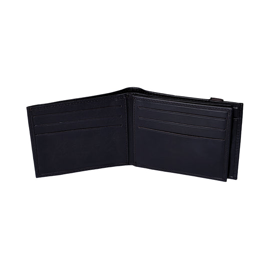 Carteira com porta-moedas castanha